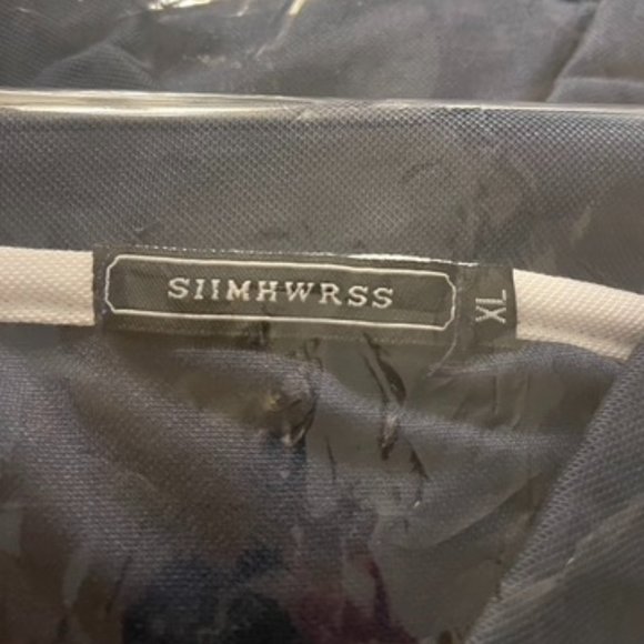 Boeing men’s Navy Blue collared 3 buttons shirt size XL - Picture 4 of 7